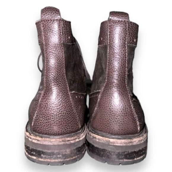 Polo Ralph Lauren Nickson Chocolate Brown Suede Boots 8.5 - Picture 4 of 9
